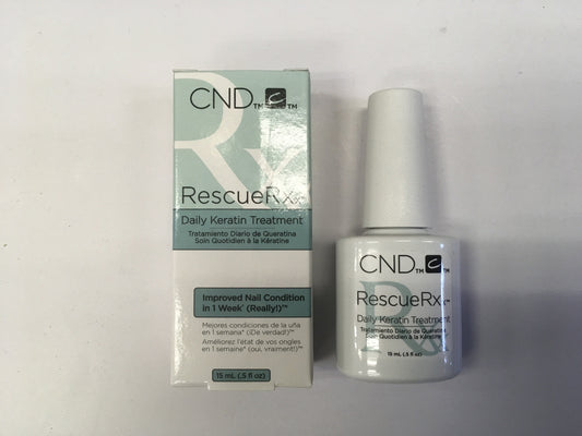 Cnd Rescuerxx Treatment 0.5 Oz #07635-Beauty Zone Nail Supply