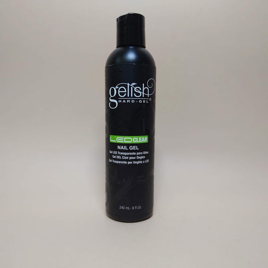 Gelish Hard Gel LED Clear Builder Gel 240ml/8fl oz #01572