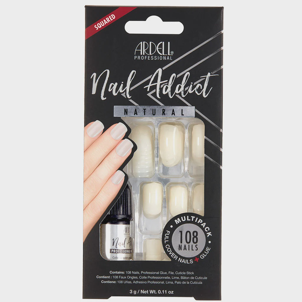 Ardell Nail Addict Natural Ballerina Multipack #63858