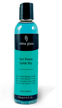 China Glaze Fast Freeze Quick Dry 4Oz-Beauty Zone Nail Supply