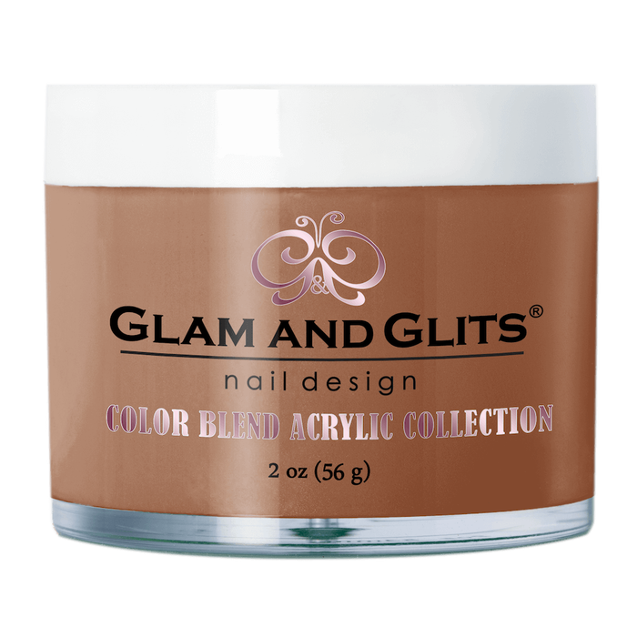 Glam & Glits Powder Color Blend (Cover) 2 oz Cocoa - BL3052-Beauty Zone Nail Supply