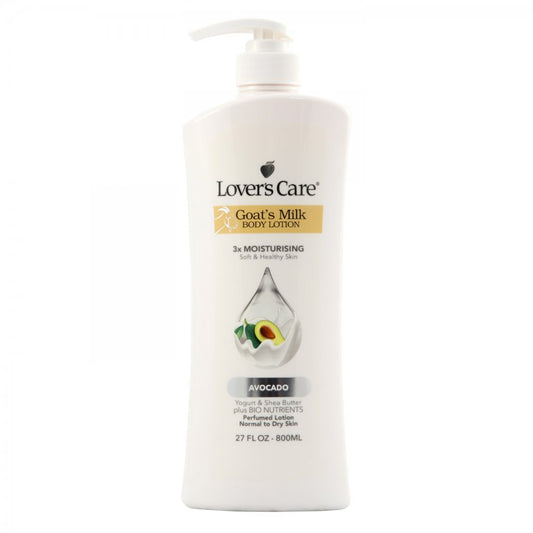 Lover's Care Goat's Milk Body Lotion Avocado 27.05 oz / 800 mL #008