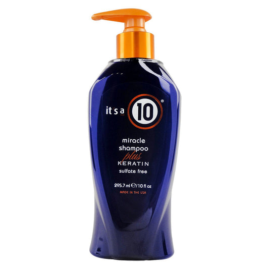 IT'S A 10 MIRACLE SHAMPOO PLUS KERATIN 10 OZ-Beauty Zone Nail Supply