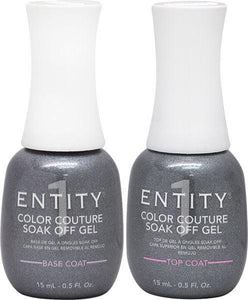 ENTITY Soak-off Gel Top & Base Duo-Beauty Zone Nail Supply