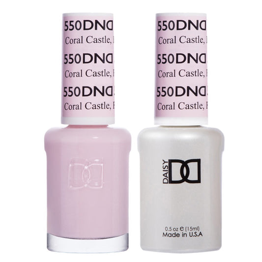 DND Duo Gel & Lacquer Coral Castle #550-Beauty Zone Nail Supply