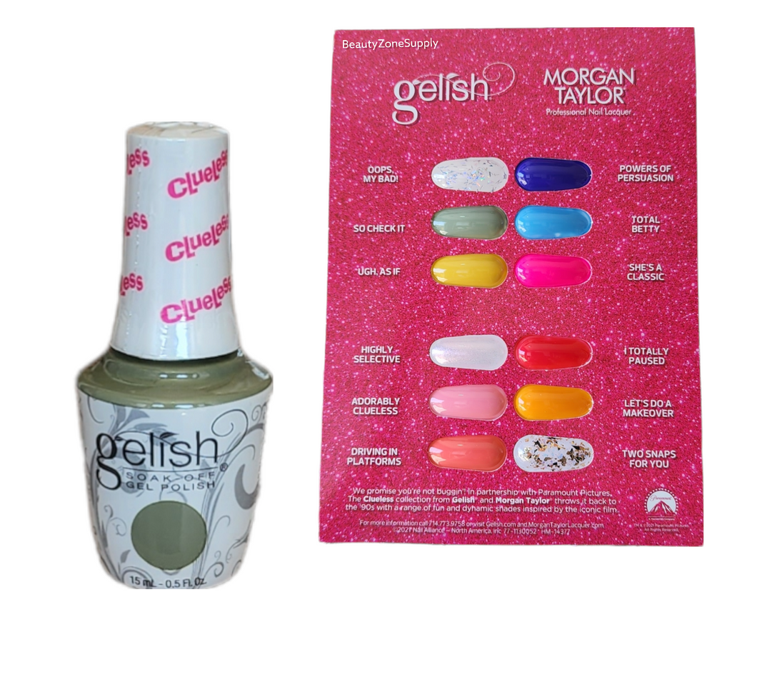 Harmony Gelish Soak Off Gel Polish So Check It  0.5Oz/15Ml #453