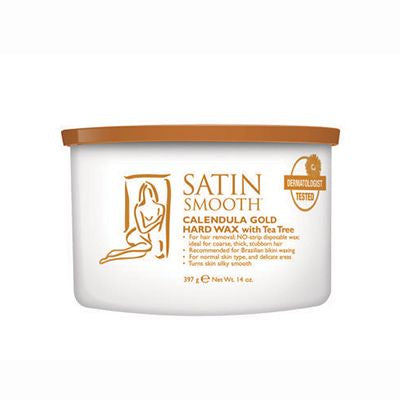 Satin Smooth Hard Wax Calendula Golden 14 oz #814136