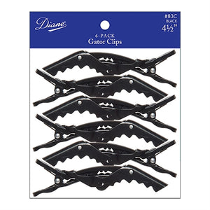 Diane Gator Clips 4-1/2" 6pk #D83C