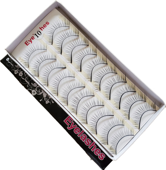 BeautyZone Best Fake False Eyelashes 10 Pair #10-Beauty Zone Nail Supply