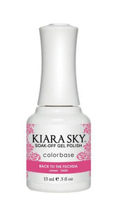 Kiara Sky Gel -G453 Back To The Fuchsia-Beauty Zone Nail Supply