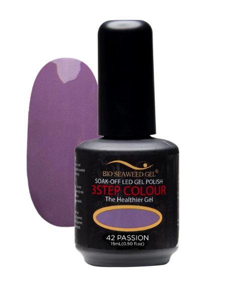 Bio Seaweed 3STEP Gel Polish 42 Passion-Beauty Zone Nail Supply