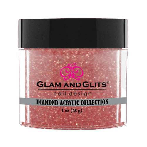 Glam & Glits Diamond Acrylic (Shimmer) 1 oz Nude - DAC80-Beauty Zone Nail Supply