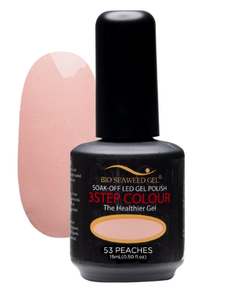 Bio Seaweed 3STEP Gel Polish 53 Peaches-Beauty Zone Nail Supply