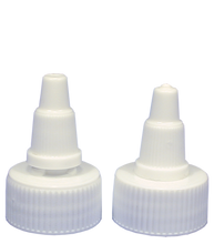 Load image into Gallery viewer, Tolco Closure, Twist Open/ Close White Plastic Cap-Beauty Zone Nail Supply