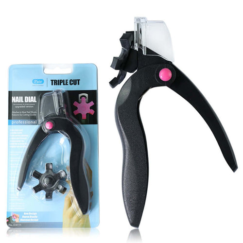 Triple Cut Edge Clipper Tip Cutter Fake Nail Manicure