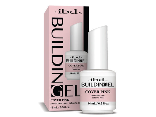 ibd Building Gel Cover Pink 14 mL / 0.5 oz #62494-Beauty Zone Nail Supply