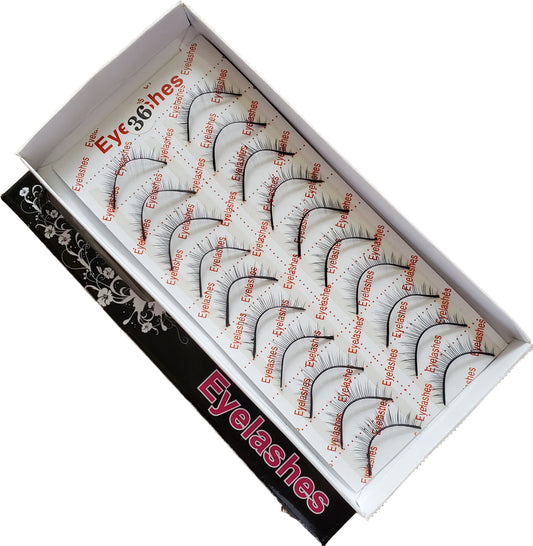 BeautyZone Best Fake False Eyelashes 10 Pair #36-Beauty Zone Nail Supply