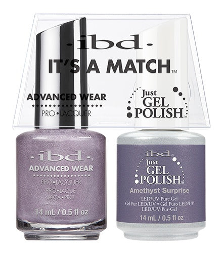 ibd Advanced Wear Color Duo Amethyst Surprise 1 PK-Beauty Zone Nail Supply