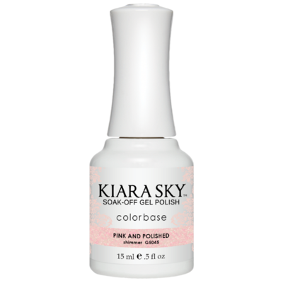 Kiara Sky All In One Gel Polish 0.5 oz Pink And Polished G5045