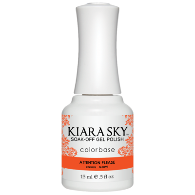 Kiara Sky All In One Gel Polish 0.5 oz Attention Please G5091