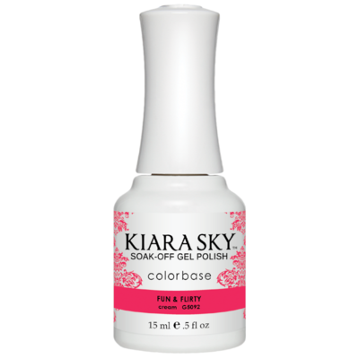 Kiara Sky All In One Gel Polish 0.5 oz Fun & Flirty G5092