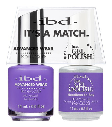 ibd Advanced Wear Color Duo Heedless to Say 1 PK-Beauty Zone Nail Supply