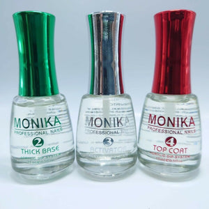 Monika Dipping Essential Liquid [Base/Activator/Top] 0.5 Fl Oz **Pick Any**