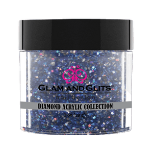 Glam & Glits Diamond Acrylic (Glitter) 1 oz Jet Set - DAC53-Beauty Zone Nail Supply