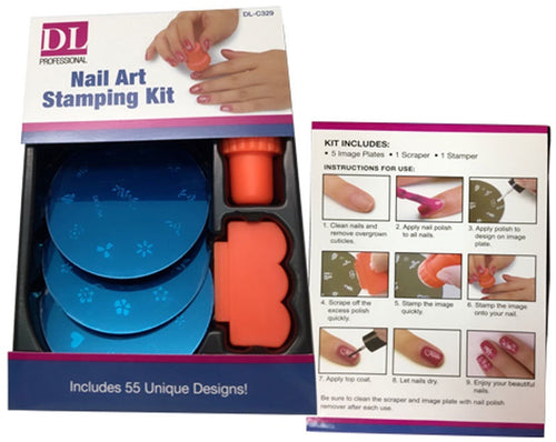 NAIL ART STAMPING KIT DL-C329-Beauty Zone Nail Supply