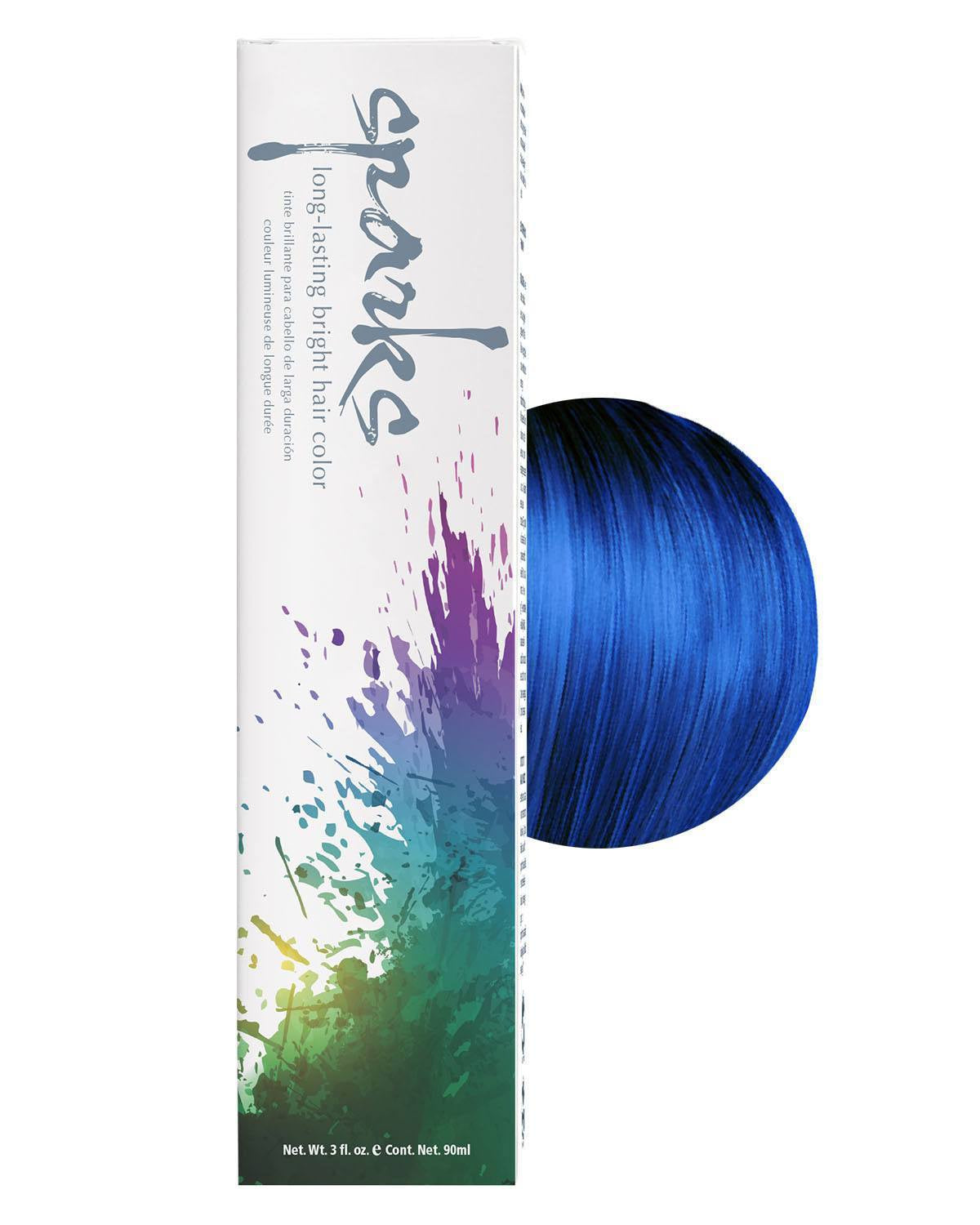 Electric Blue Hair  Blue hair, Electric blue hair, Bright blue hair