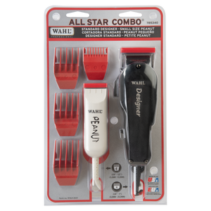 Wahl All Star Combo - RED  (Peanut & Designer) 08331