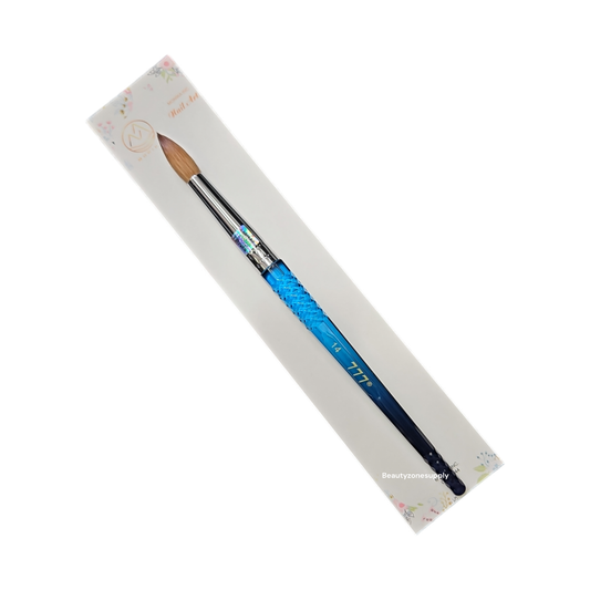 777 kolinsky acrylic nail brush Blue Handle size 14