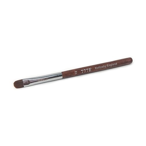 777f red wood french nail brush size 12 - BeautyzoneNailSupply