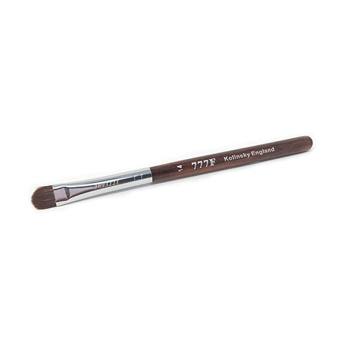 777f red wood french nail brush size 14 - BeautyzoneNailSupply