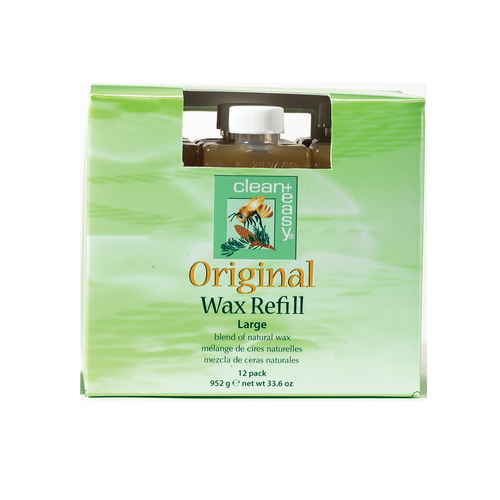 Clean & Easy Large Original Wax Refill - 12 pk #41612-Beauty Zone Nail Supply