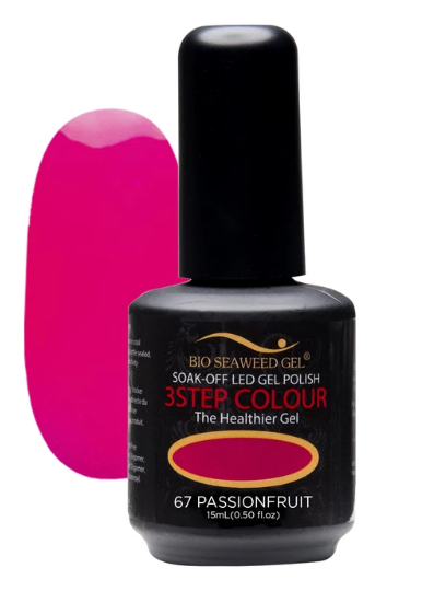 Bio Seaweed 3STEP Gel Polish 67 Passionfruit-Beauty Zone Nail Supply