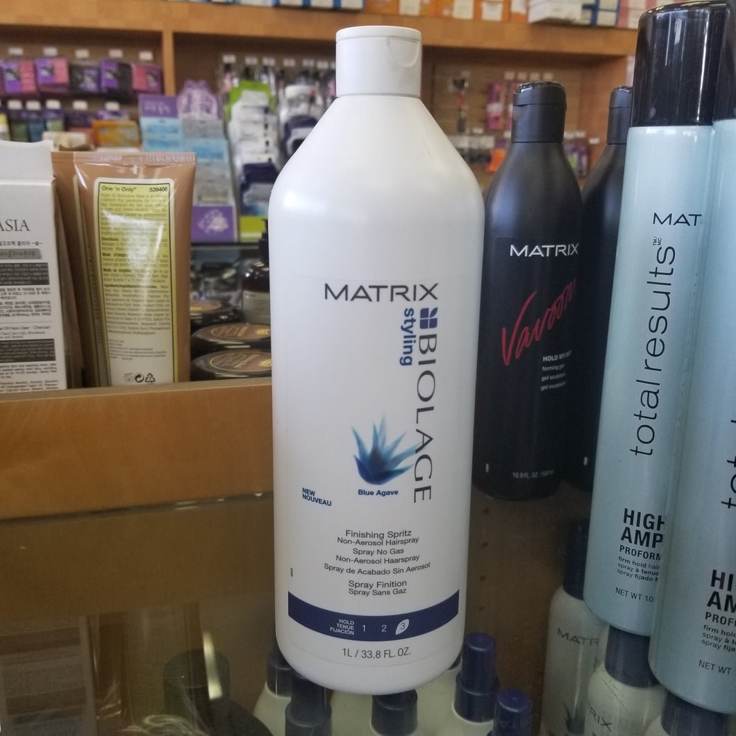 MATRIX BIOLAGE FINISHING SPRITZ - FIRM HOLD 33.8 OZ #11107 - BeautyzoneNailSupply