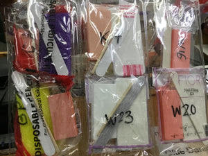 All Pedi mani Bag (3 or 4 pc) Kit Each-Beauty Zone Nail Supply