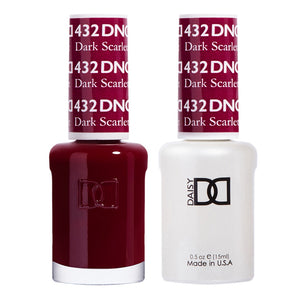 DND Duo Gel & Lacquer Dark Scarlet #432-Beauty Zone Nail Supply