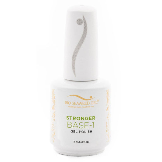 Bio Seaweed Stronger Base Coat 0.5 OZ / new look-Beauty Zone Nail Supply