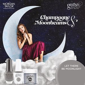 Gelish Matching Duo - LET THERE BE MOONLIGHT - SOFT GRAY CREME 15mL/0.5 oz #366-Beauty Zone Nail Supply