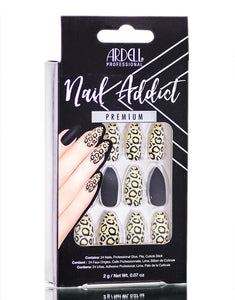 Ardell Nail Addict Black Leopard #63835