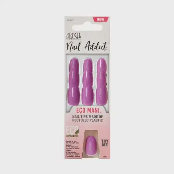 Ardell Nail Addict Eco Mani Violet  #58642