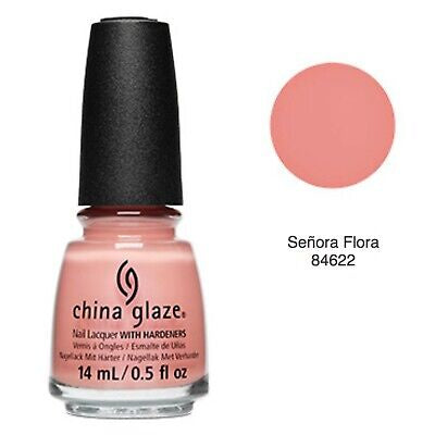 China Glaze Nail Polish Senora Flora 0.5 oz #84622