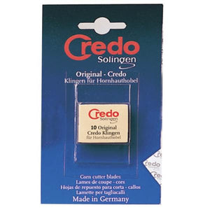 Credo 10 pack Blades carded solingen 18C