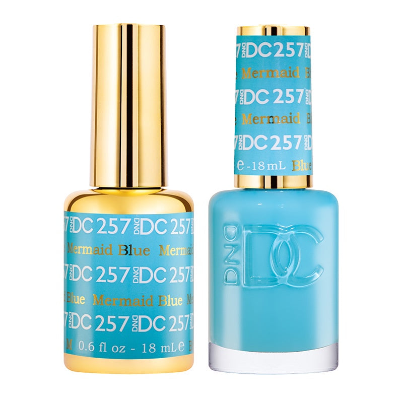 DND DC DUO Mermaid Blue 0.5 oz #257