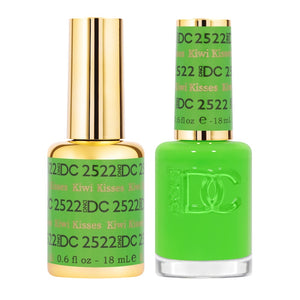 DND DC Duo Gel & Lacquer Kiwi Kisses #2522