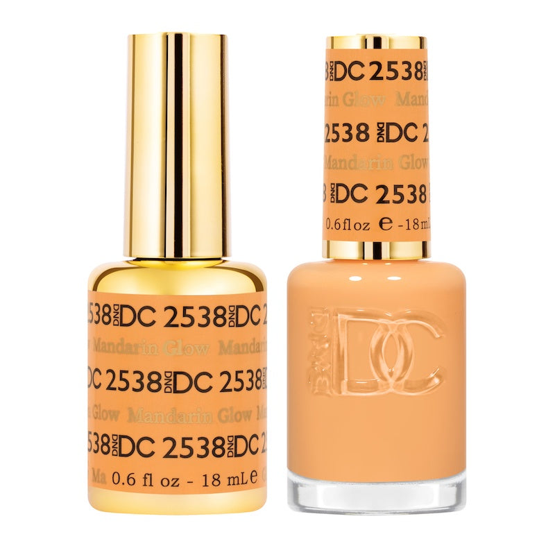 DND DC Duo Gel & Lacquer Mandarin Glow #2538