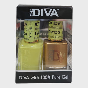 DND Diva Duo Gel & Lacquer 120 Mellow Gemini