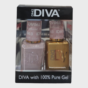 DND Diva Duo Gel & Lacquer 063 Shortbread